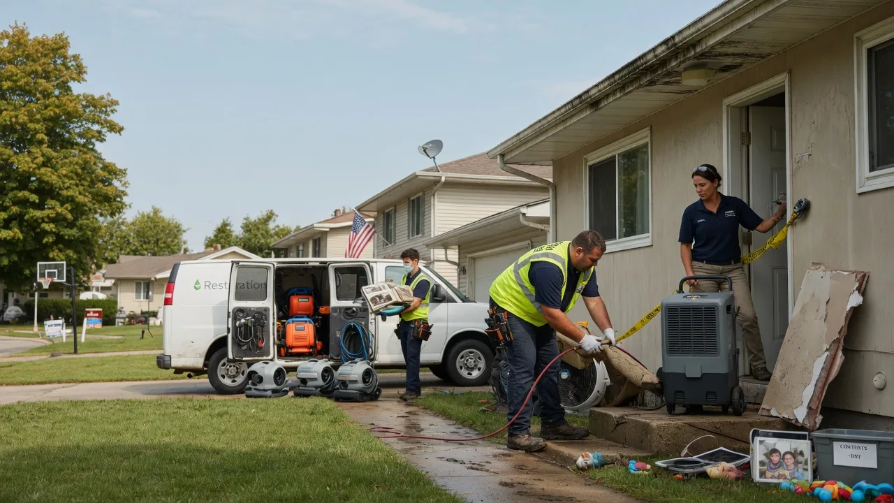 Water Damage Restoration in Oaks, OK near me